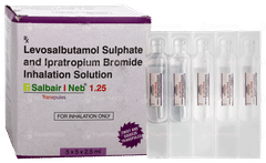 Salbair I Neb 1.25 2.5Ml Pack Of 5 Transpules Salbair I Neb 1.25 2.5Ml Pack Of 5 Transpules